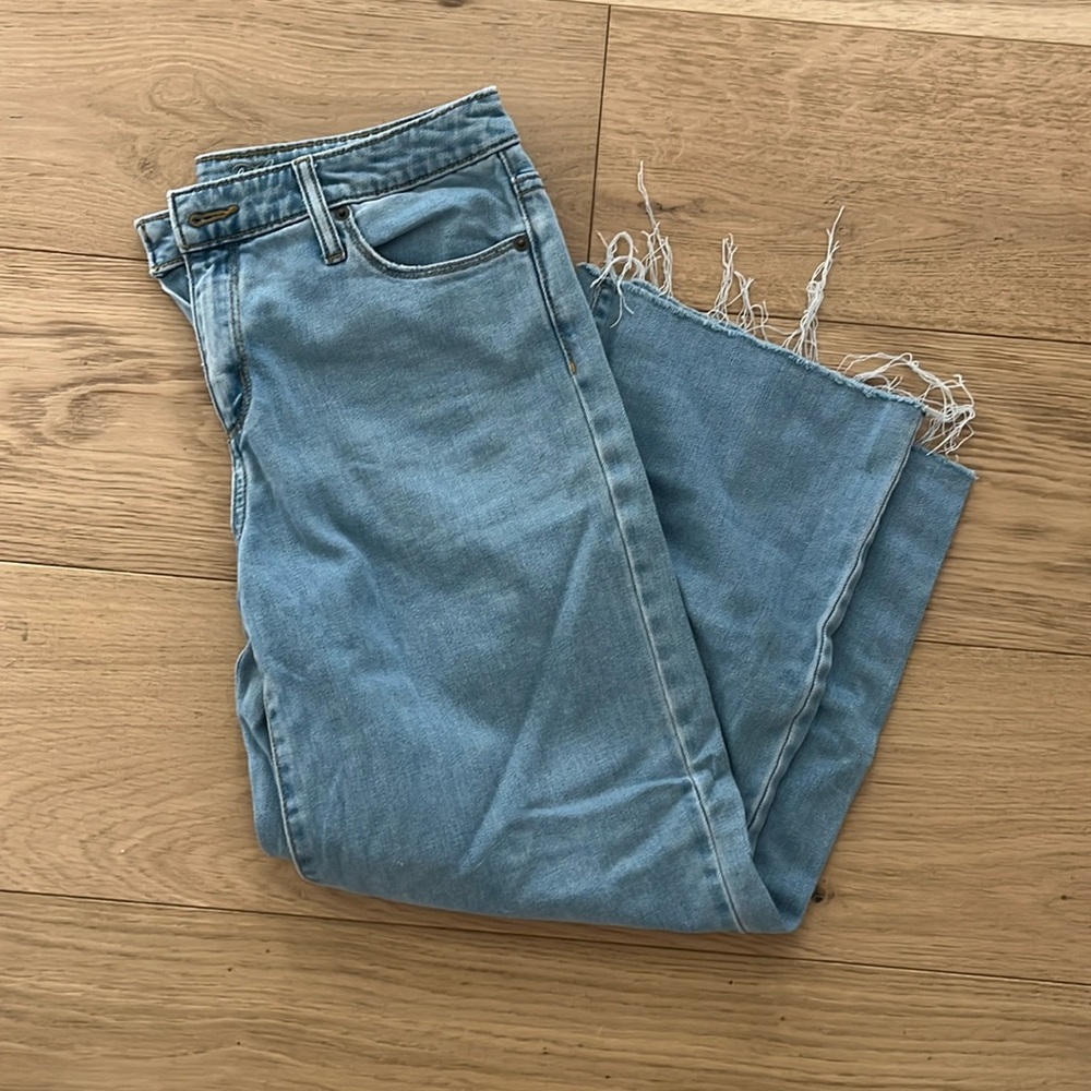 Universal Thread high rise wide leg crop